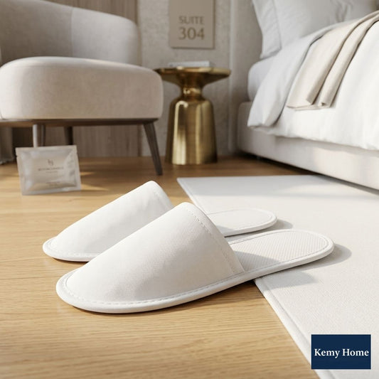 Papuci din țesătură nețesută cu burete